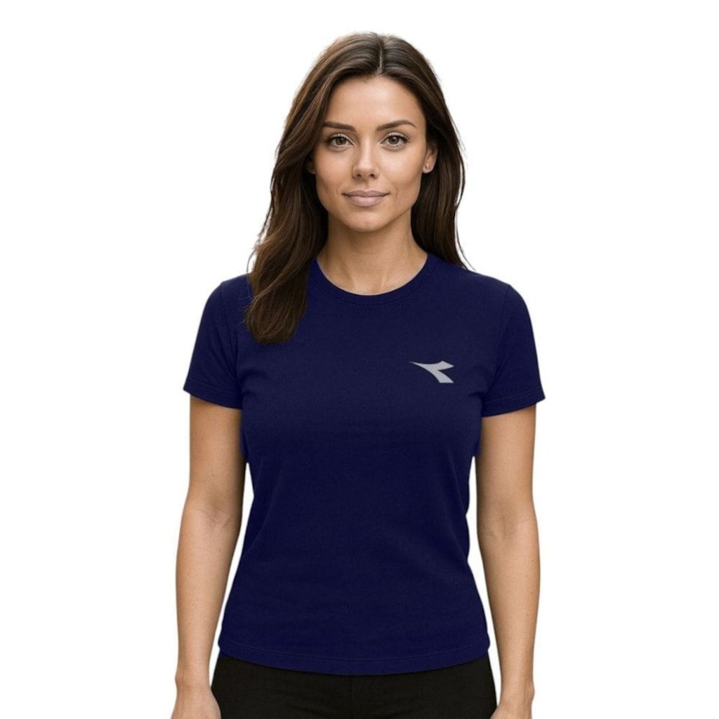 Camiseta Diadora Small Logo Feminina