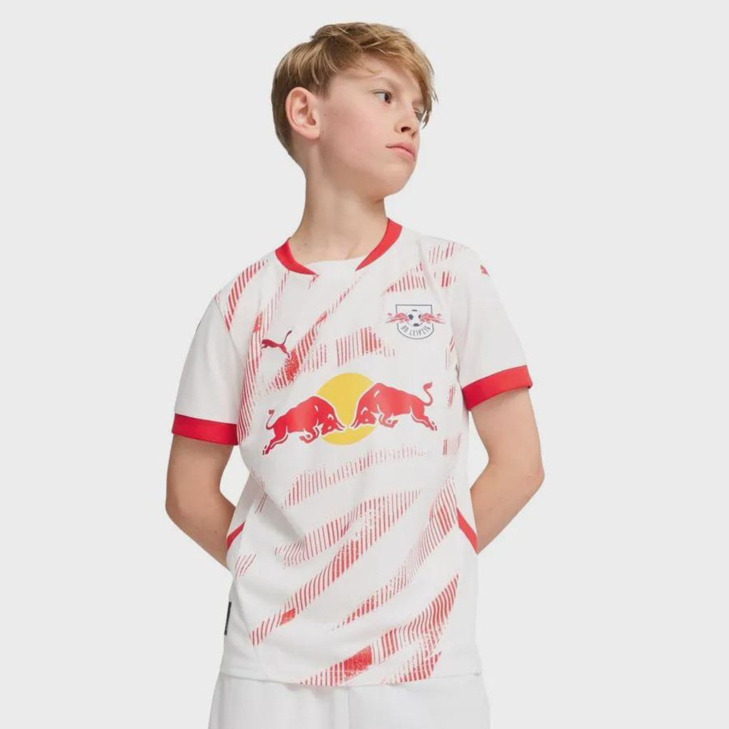 Camisa Rb Leipzig I 24/25 Puma Infantil