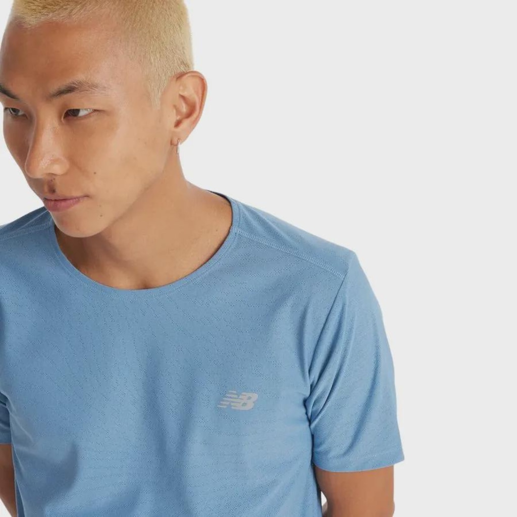 Imagem 4 do produto Camiseta New Balance Jacquard Masculina