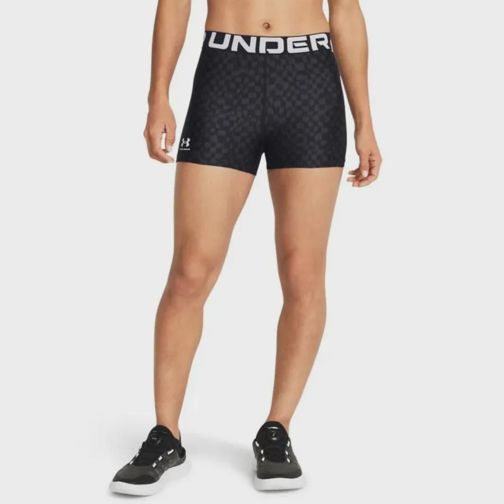 Short Under Armour Heatgear Authentics Printed Feminino