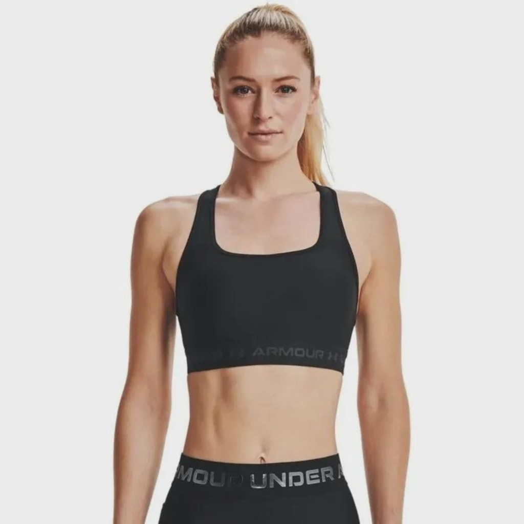 Top Under Armour Crossback Mid Bra Feminino