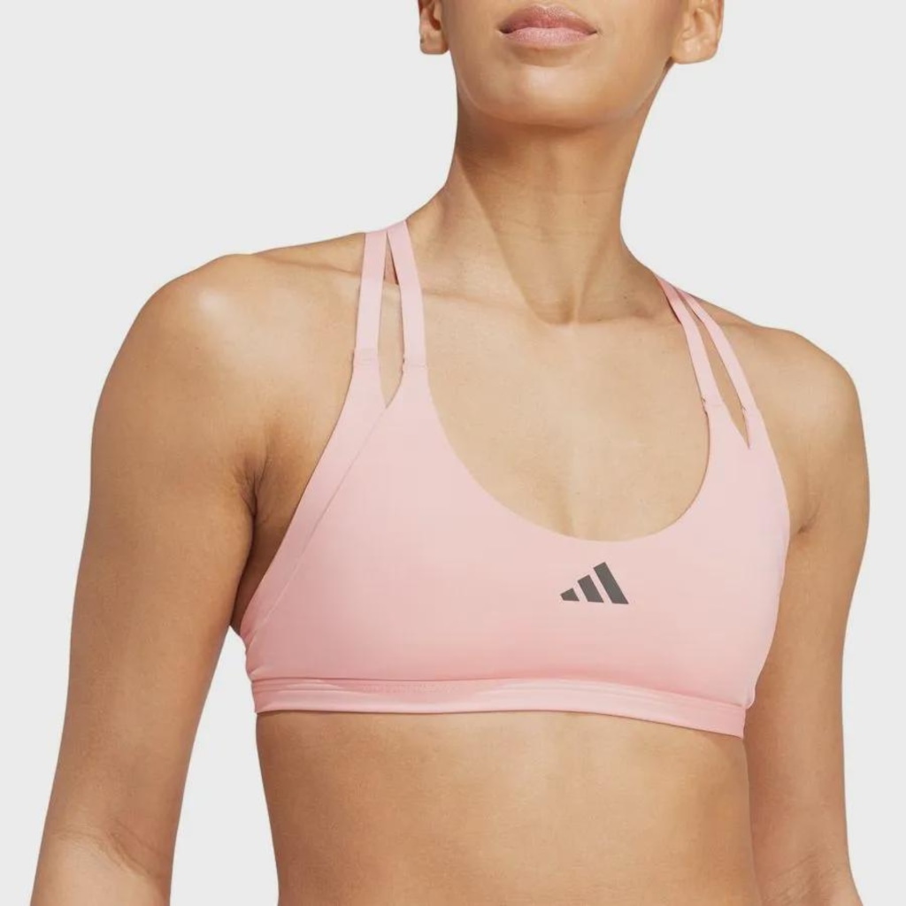 Top Adidas Strength Suporte Leve Aeroimpact Luxe Feminino