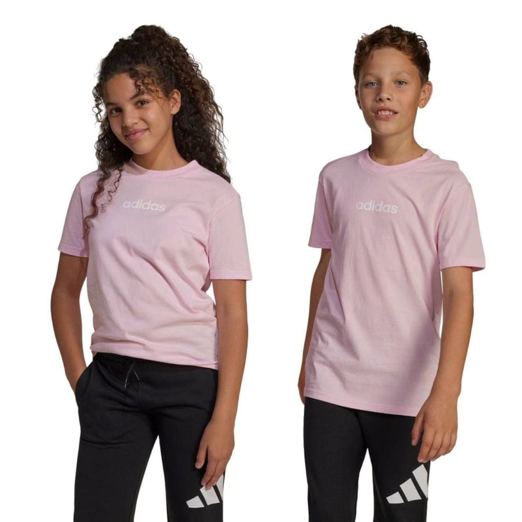 Camiseta Adidas Logo Linear Infantil