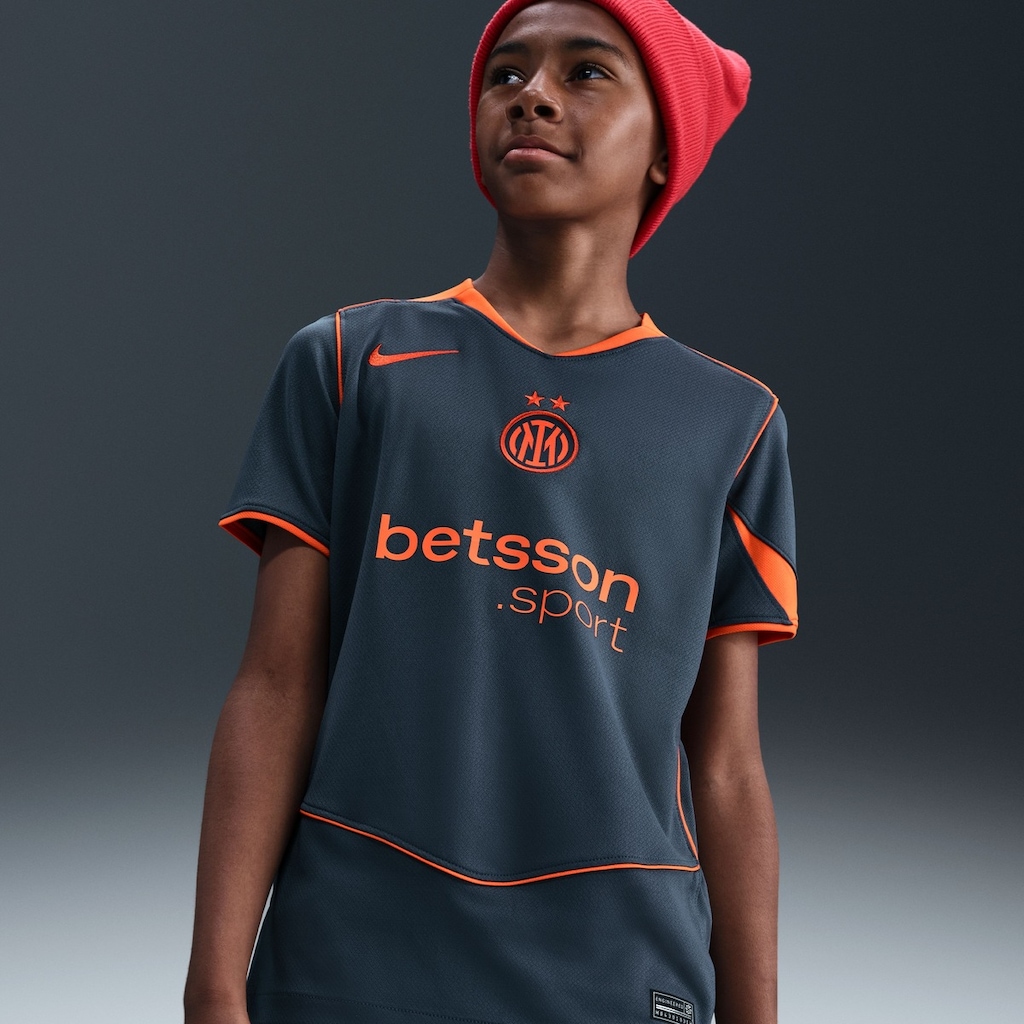 Imagem 3 do produto Camisa Inter de Milão Total 90 III 2025/26 Torcedor Pro Nike Infantil