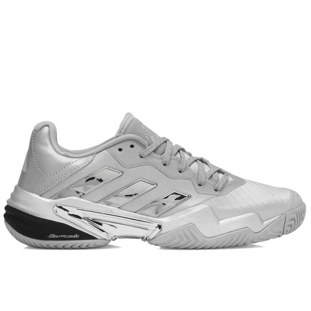 Tênis adidas Barricade 13 Silver All Court Unissex