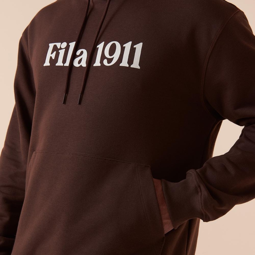 Casaco Com Capuz Fila Comfort Letter III Masculino