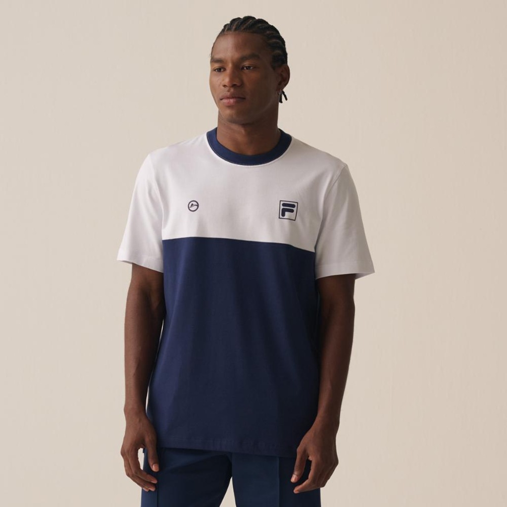 Imagem 1 do produto Camiseta Fila Regular F-Box Stripe II Rio Open 25 Masculina