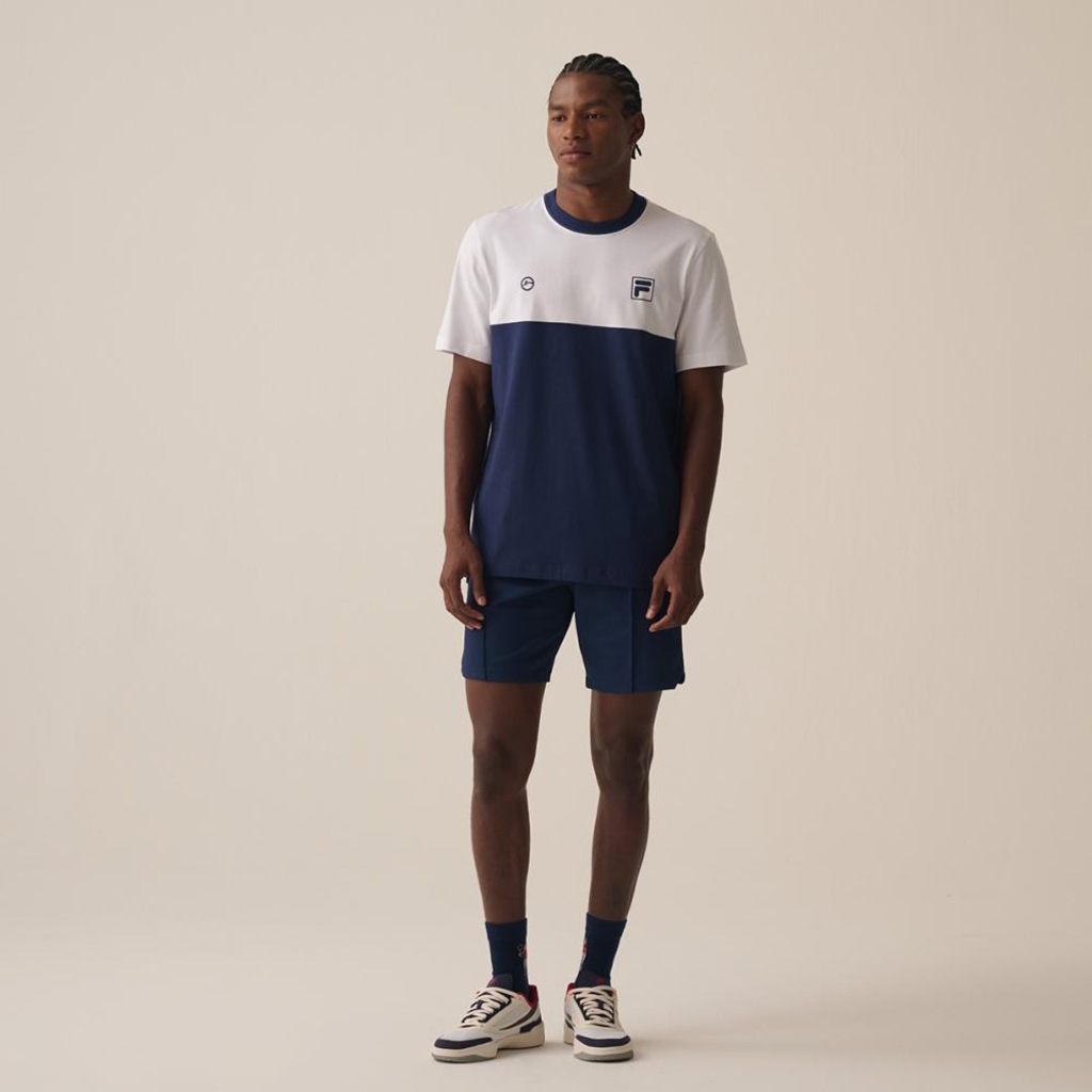 Imagem 3 do produto Camiseta Fila Regular F-Box Stripe II Rio Open 25 Masculina