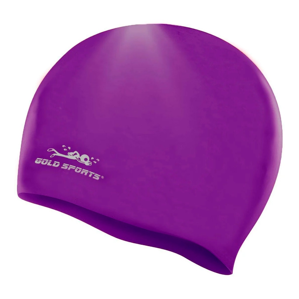 Touca de Natação Gold Sports Pro De Silicone Adulo
