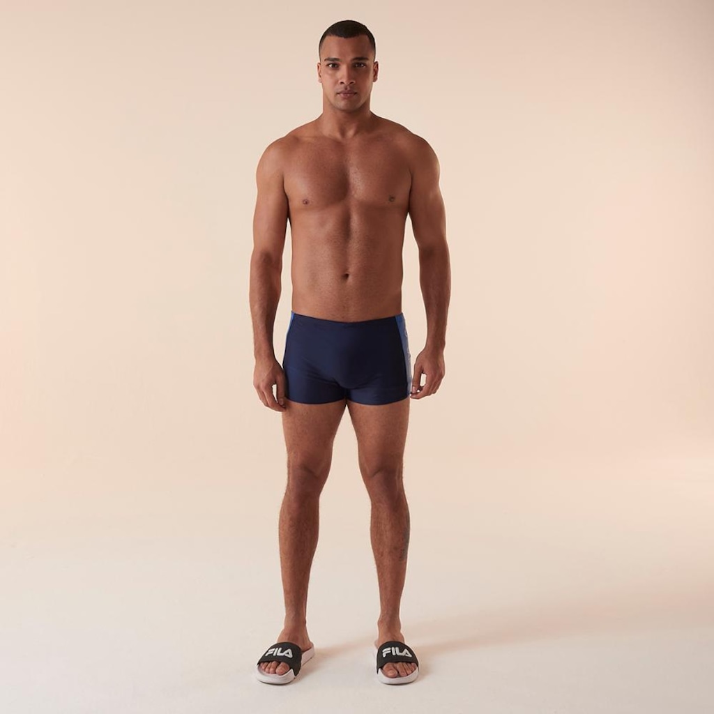 Sunga Fila Boxer Side Print Masculina