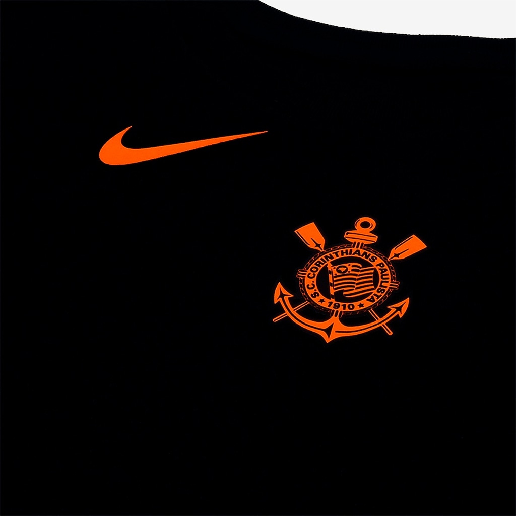 Camiseta Corinthians Nike Total 90 Feminina - Foto 4