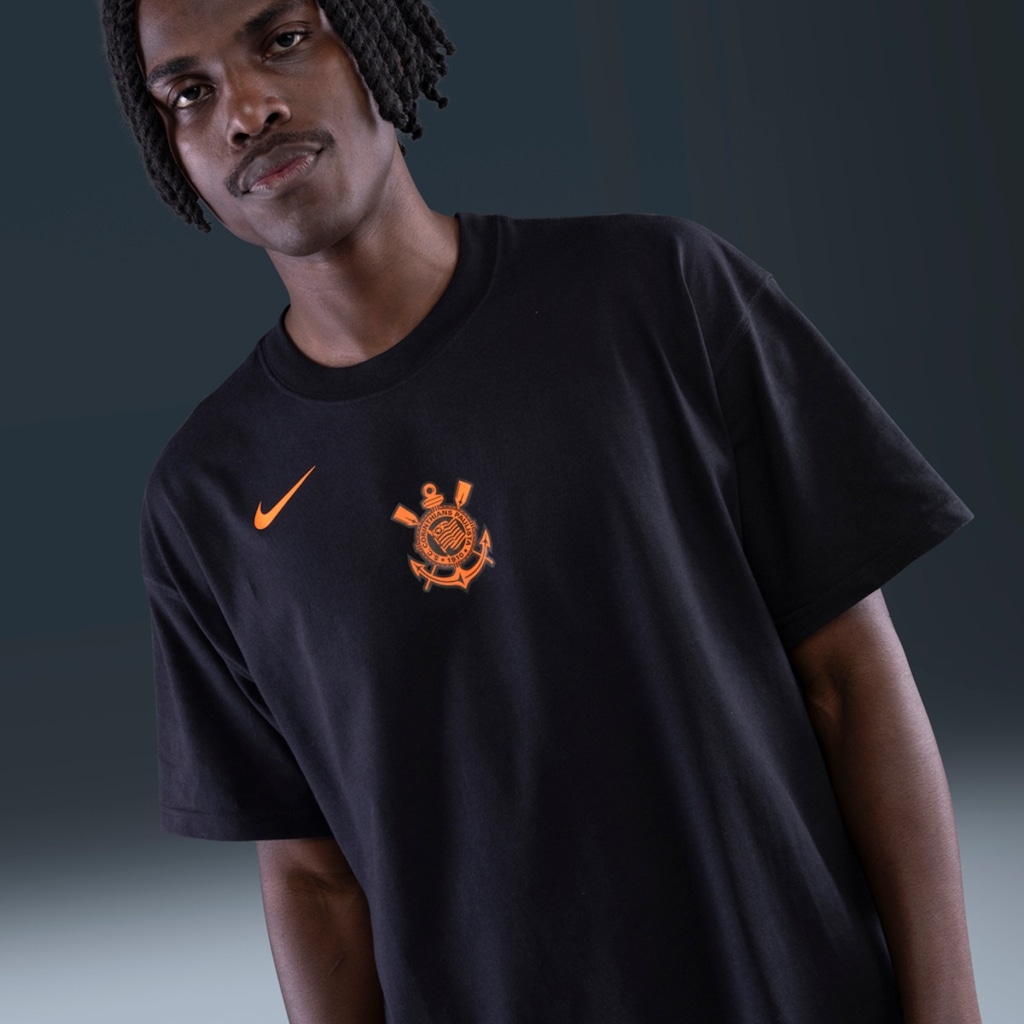 Imagem 2 do produto Camiseta Corinthians Nike Total 90 Remix Masculina