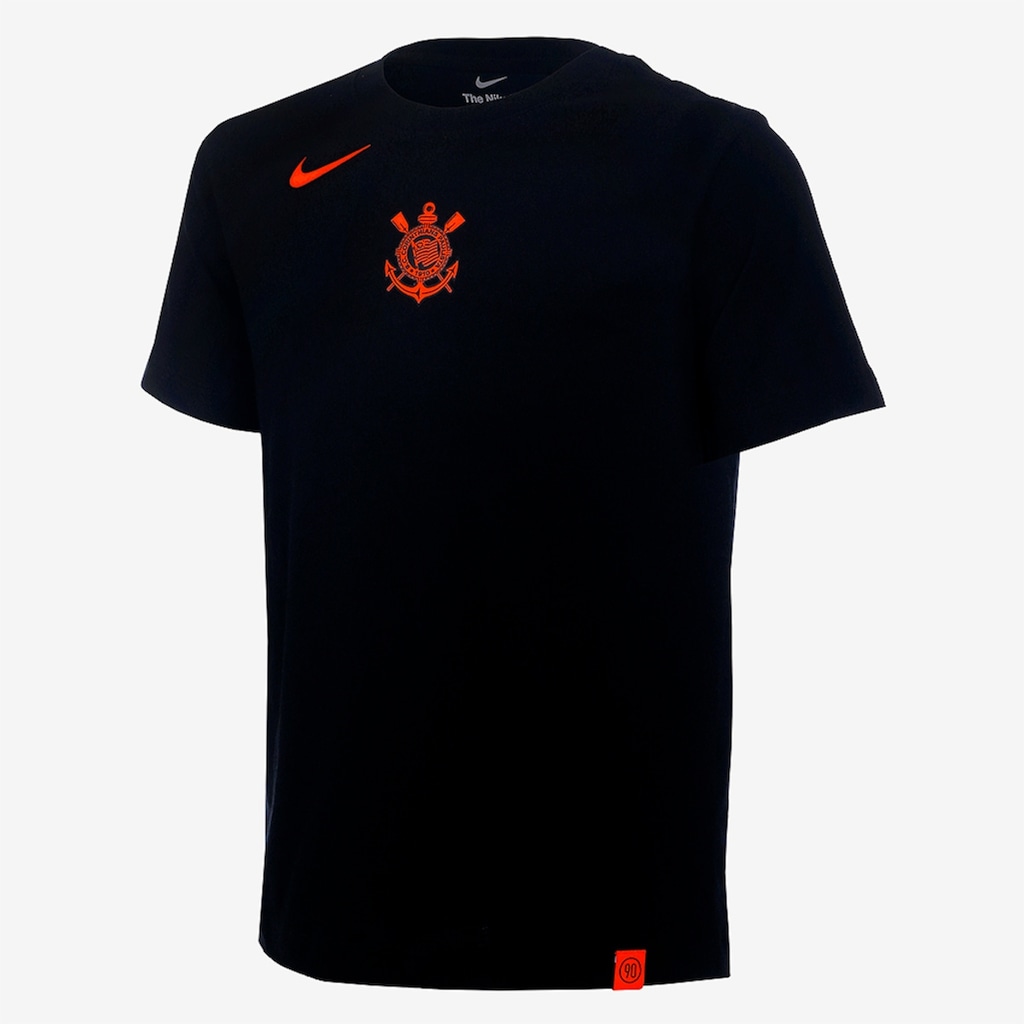 Camiseta Corinthians Nike Total 90 Infantil - Foto 1