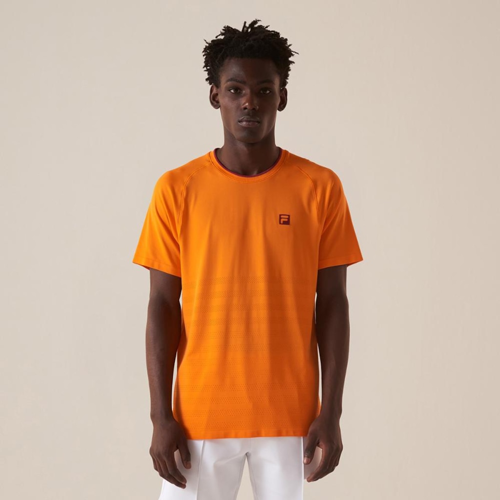 Camiseta Fila Ace Seamless Crew Masculina