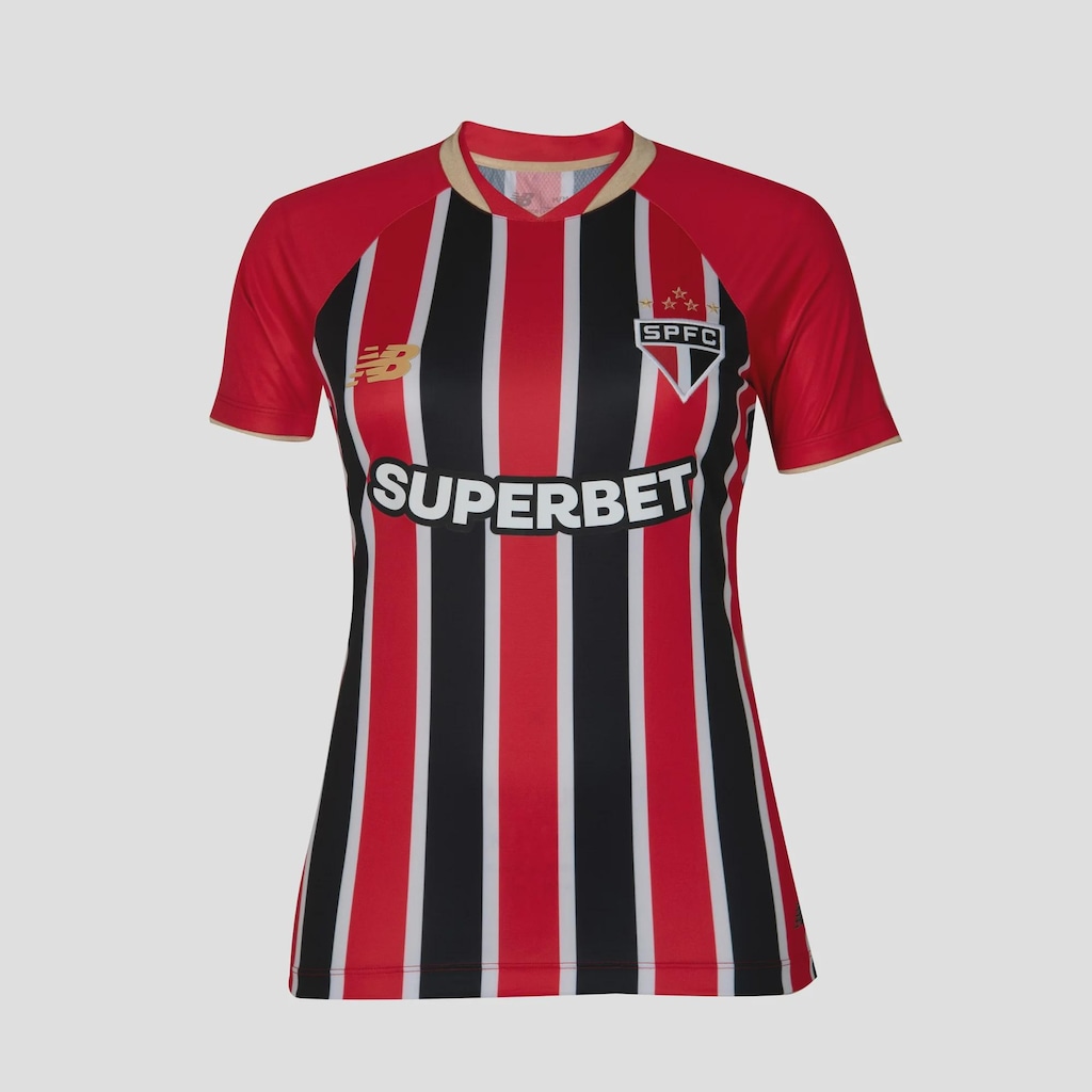 Camisa do São Paulo II 25/26 New Balance Torcedor Feminina