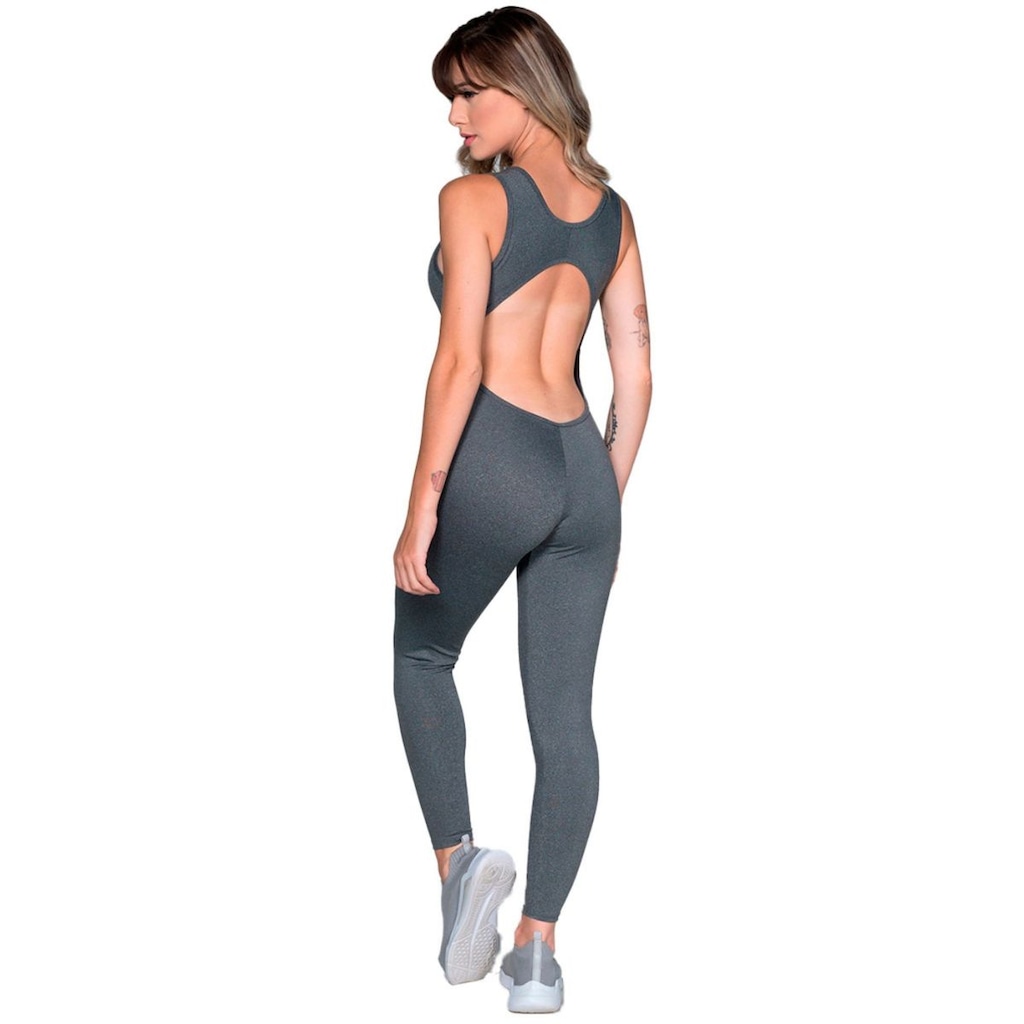 Imagem 2 do produto Macacão Liso Vekyo Suplex - Moda Fitness - Feminina