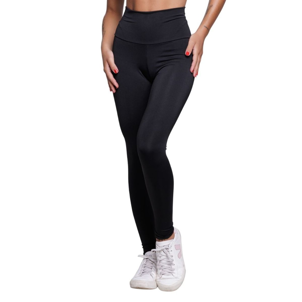 Calça Legging Vekyo Cós Alto - Moda Fitness - Feminina
