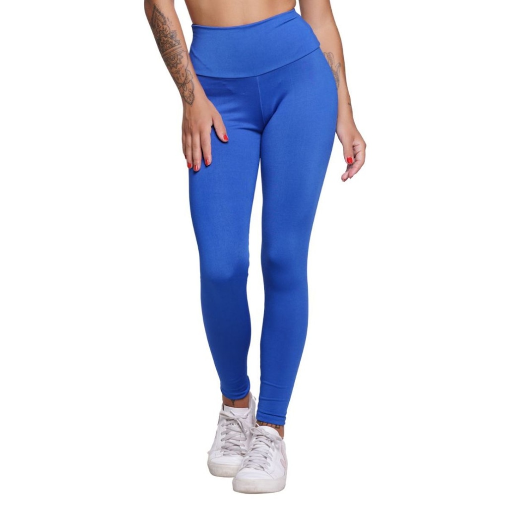 Calça Legging Vekyo Cós Alto - Moda Fitness - Feminina