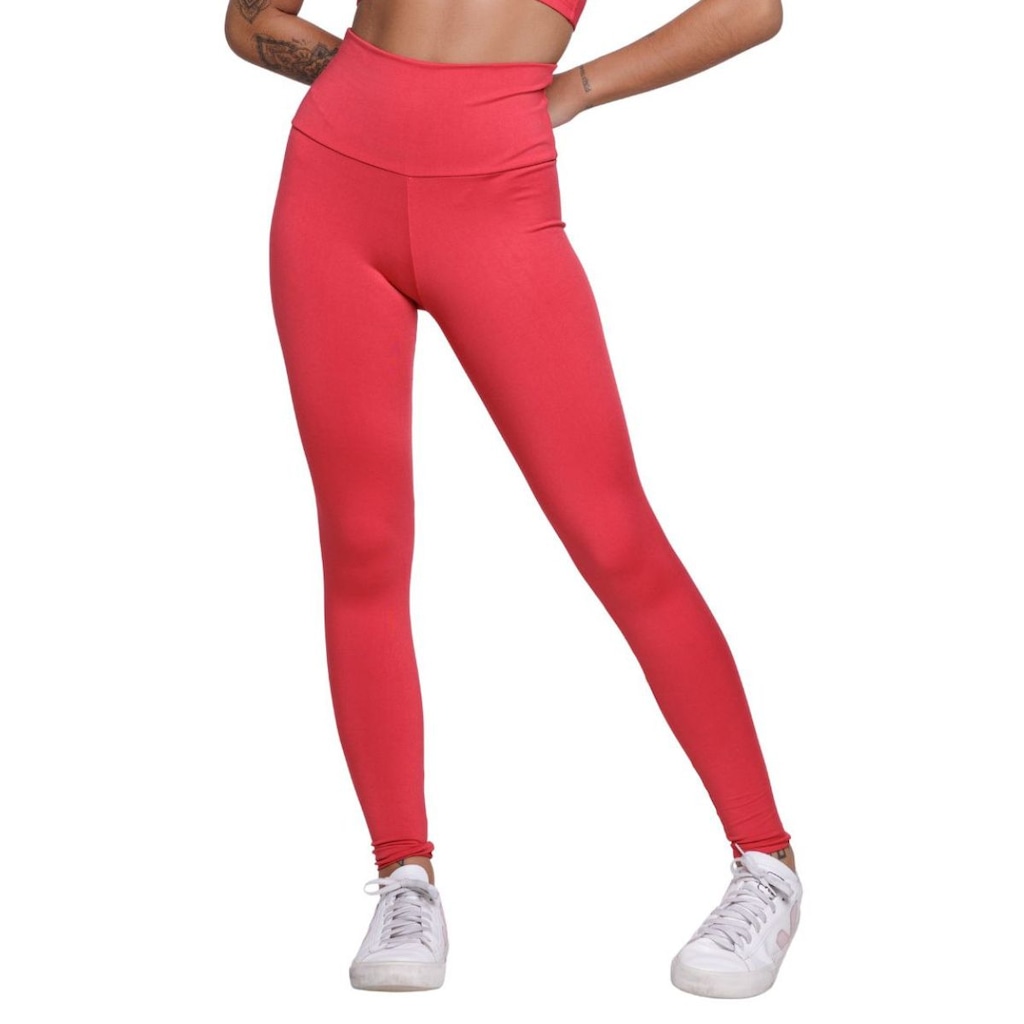 Calça Legging Vekyo Cós Alto - Moda Fitness - Feminina