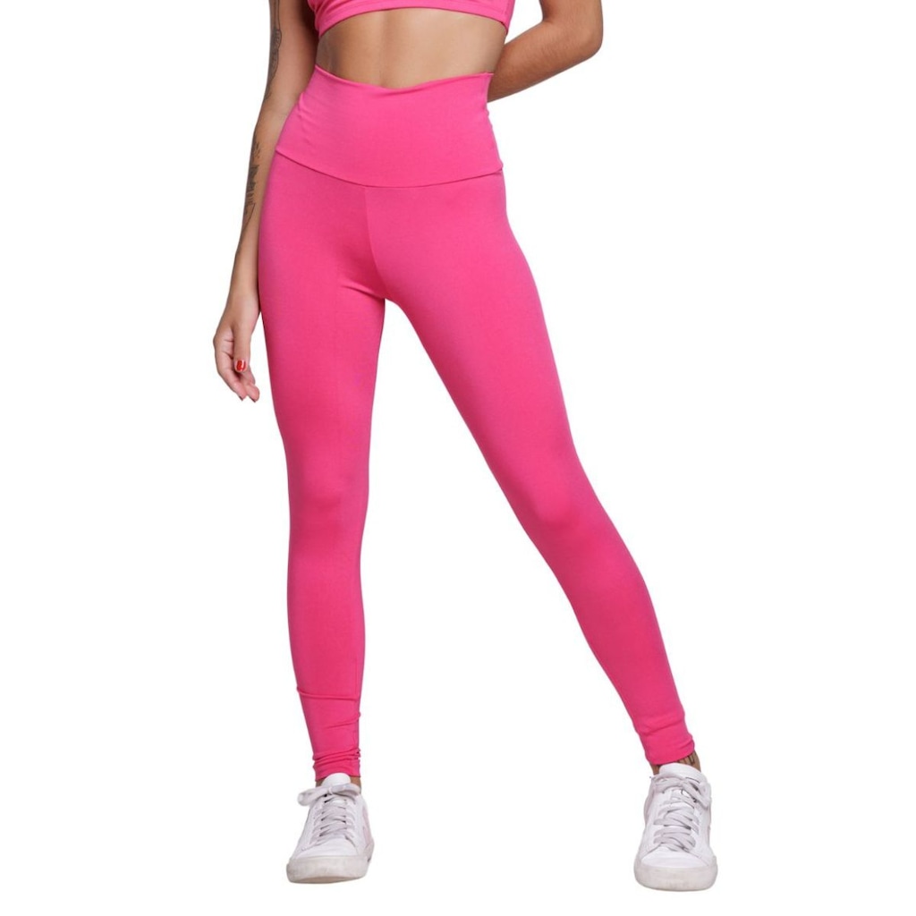 Calça Legging Vekyo Cós Alto - Moda Fitness - Feminina