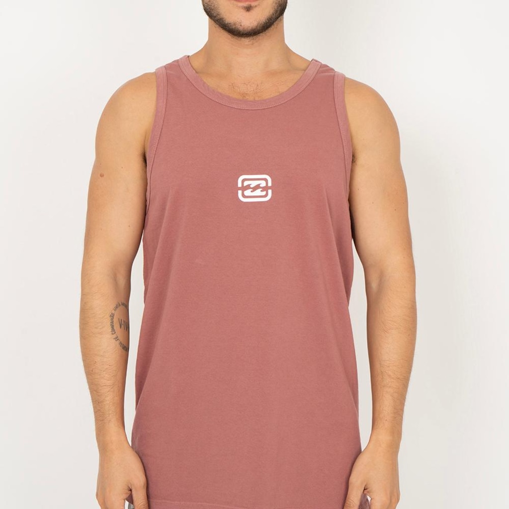 Camiseta Regata Billabong Bracket Wave SM26 Masculina