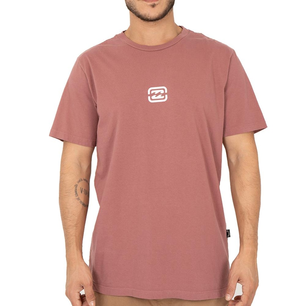 Camiseta Billabong Bracket Wave SM26 Masculina