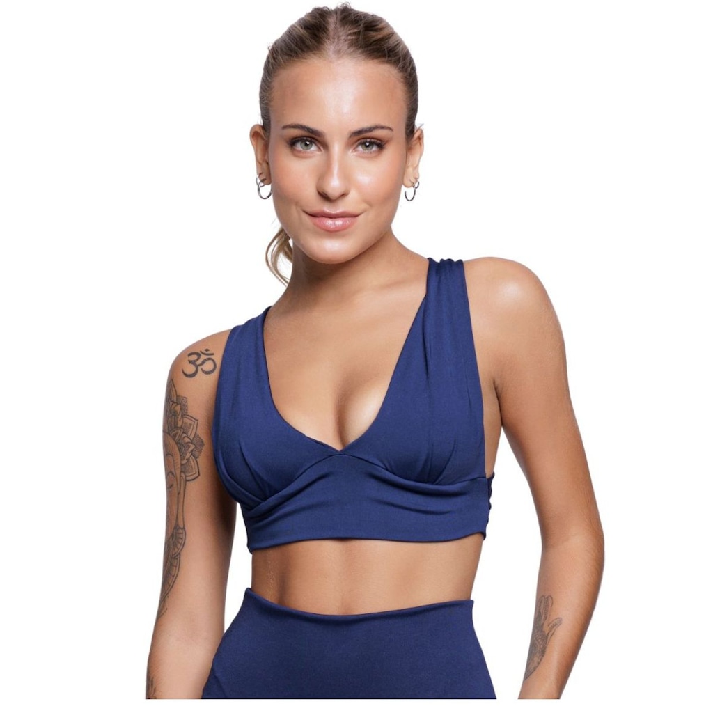 Imagem 2 do produto Top Bojo Suplex Liso Vekyo - Moda Fitnees - Feminino