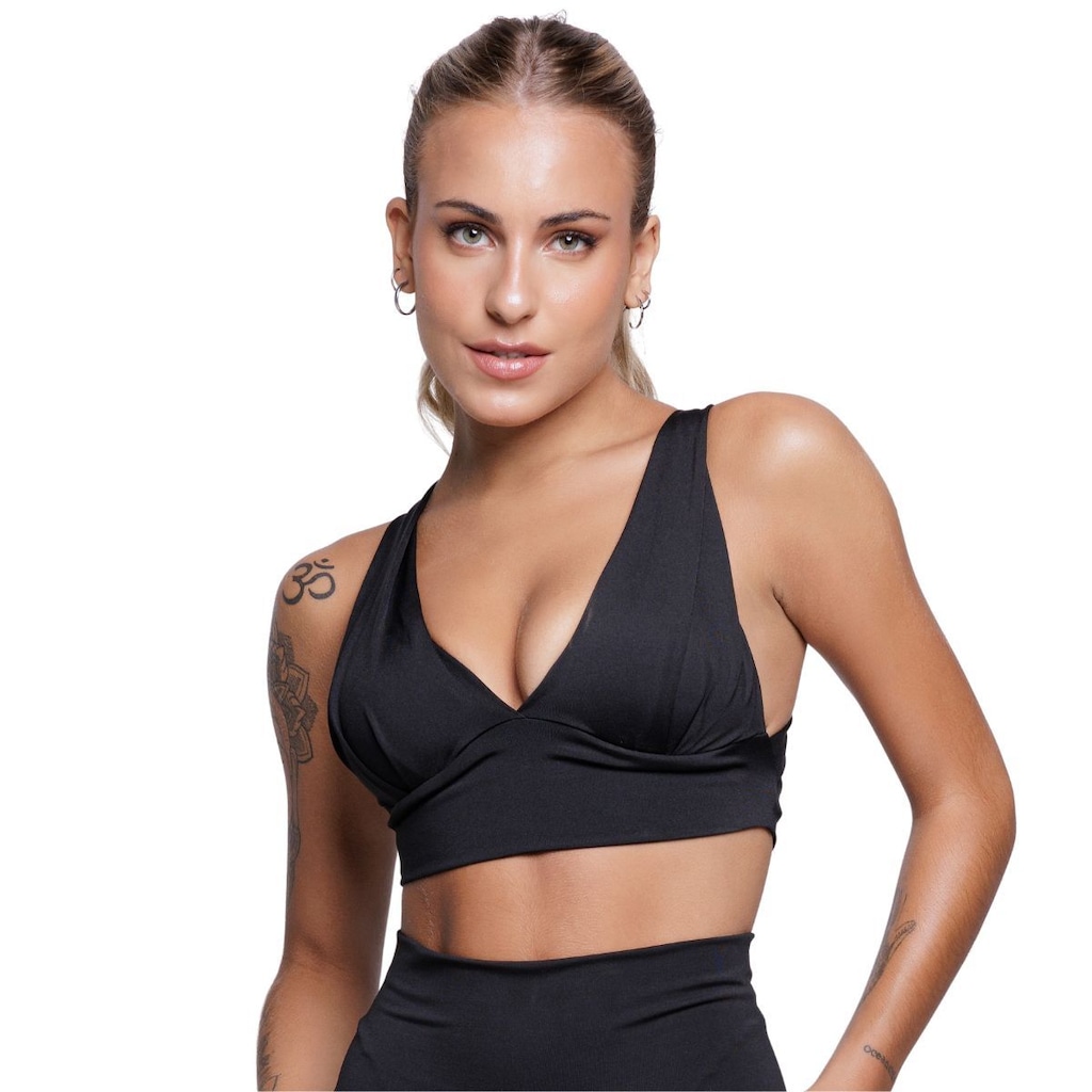 Imagem 3 do produto Top Bojo Suplex Liso Vekyo - Moda Fitnees - Feminino