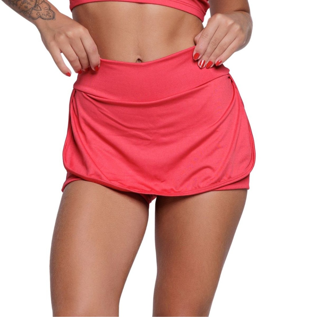 Short Saia Curto Fitness Vekyo - Moda Feminina