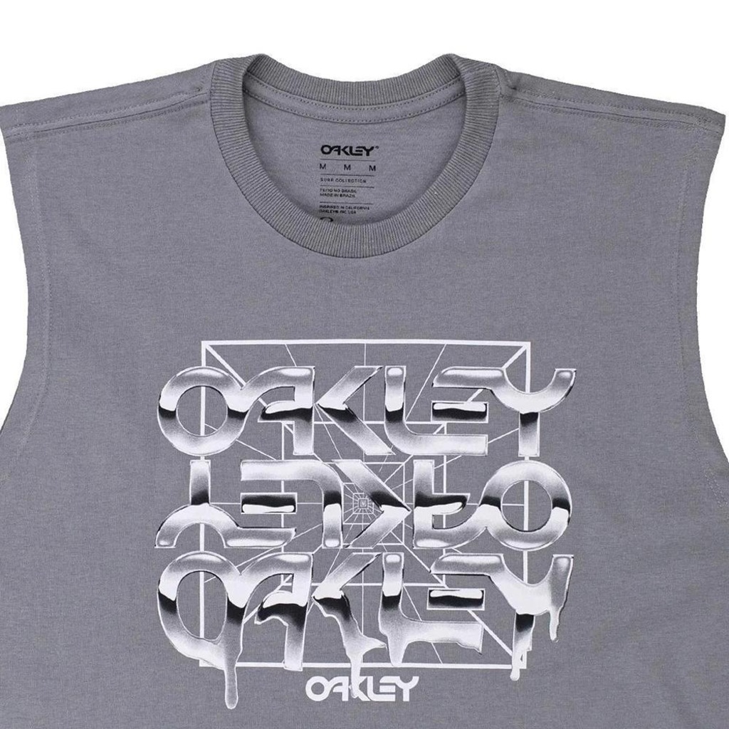 Imagem 3 do produto Camiseta Regata Oakley B1B Melted Metal SM26 Masculina