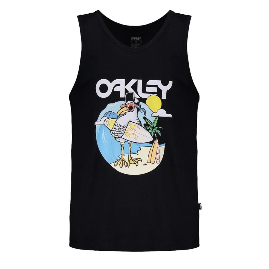 Camiseta Regata Oakley Mad Seagull SM26 Masculina
