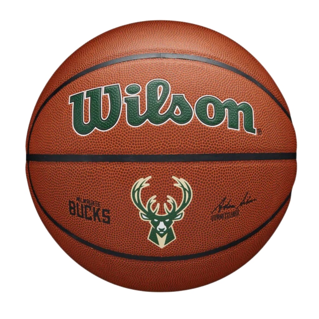 Bola Wilson Basquete NBA Team Alliance Mil Bucks 7 - Unissex