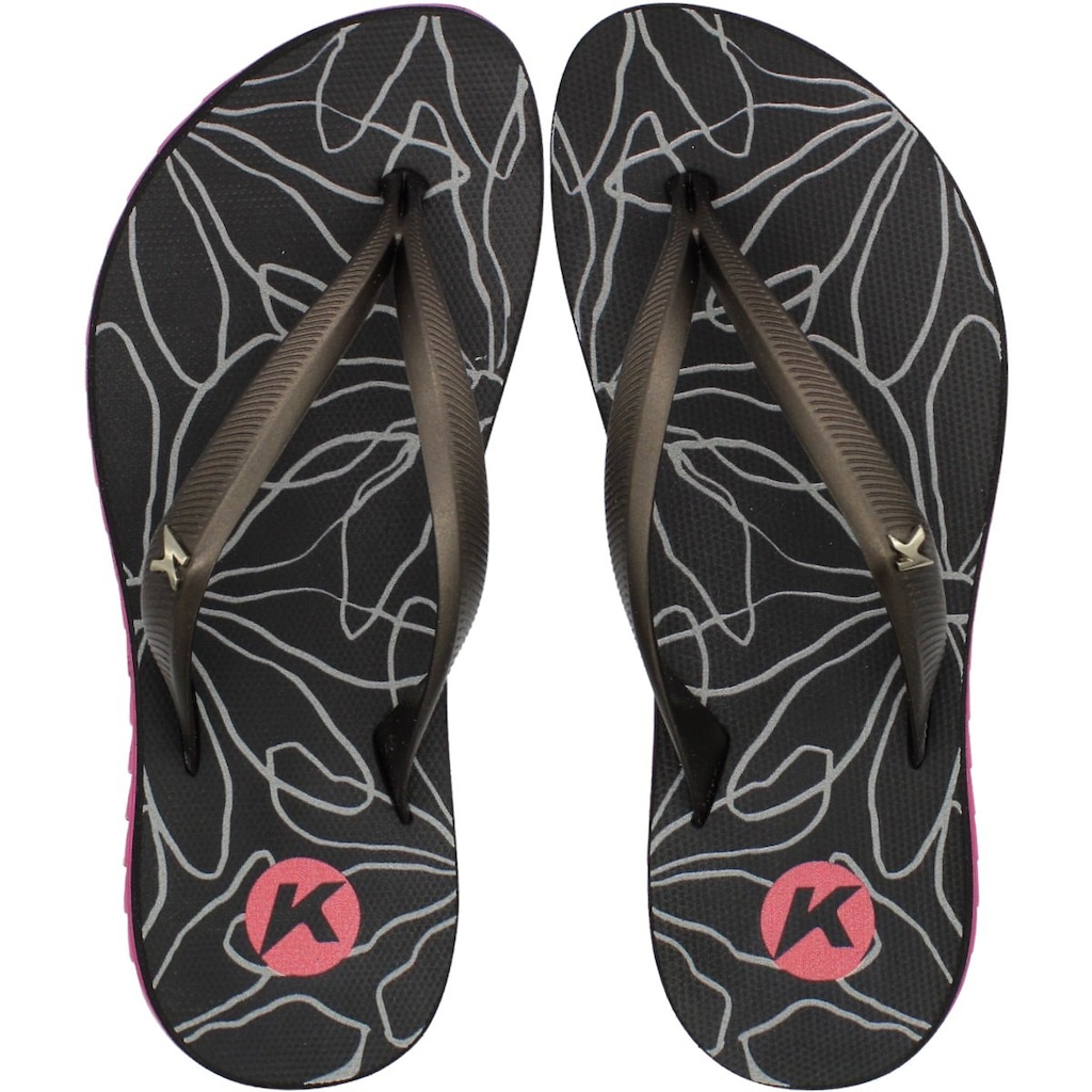 Sandália De Dedo Kenner Ibiza Outline Tratorada Feminina