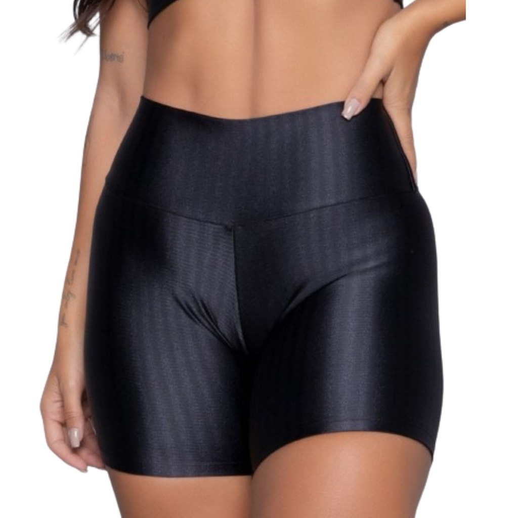 Short Fitness Ikat New Zig 3D Vekyo Poliamida - Moda Fitness - Feminina