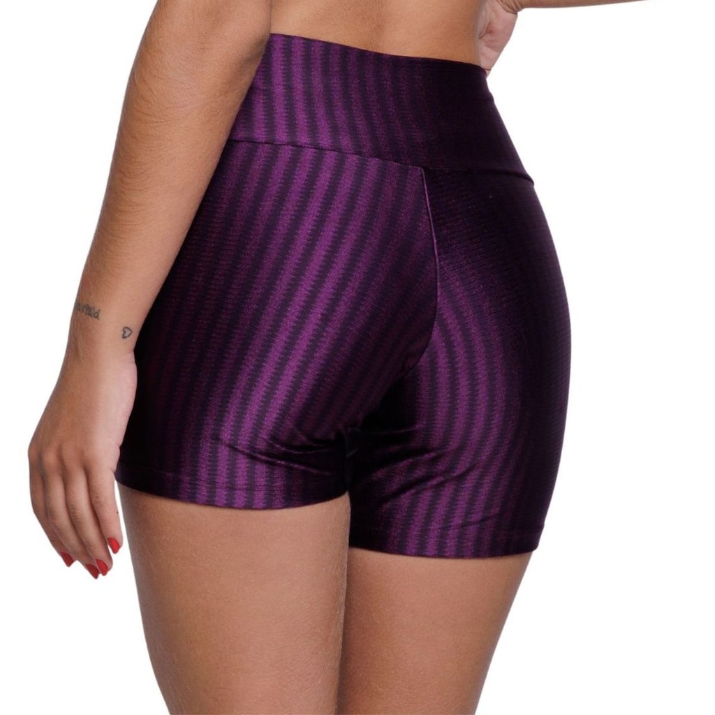 Imagem 3 do produto Short Fitness Ikat New Zig 3D Vekyo Poliamida - Moda Fitness - Feminina