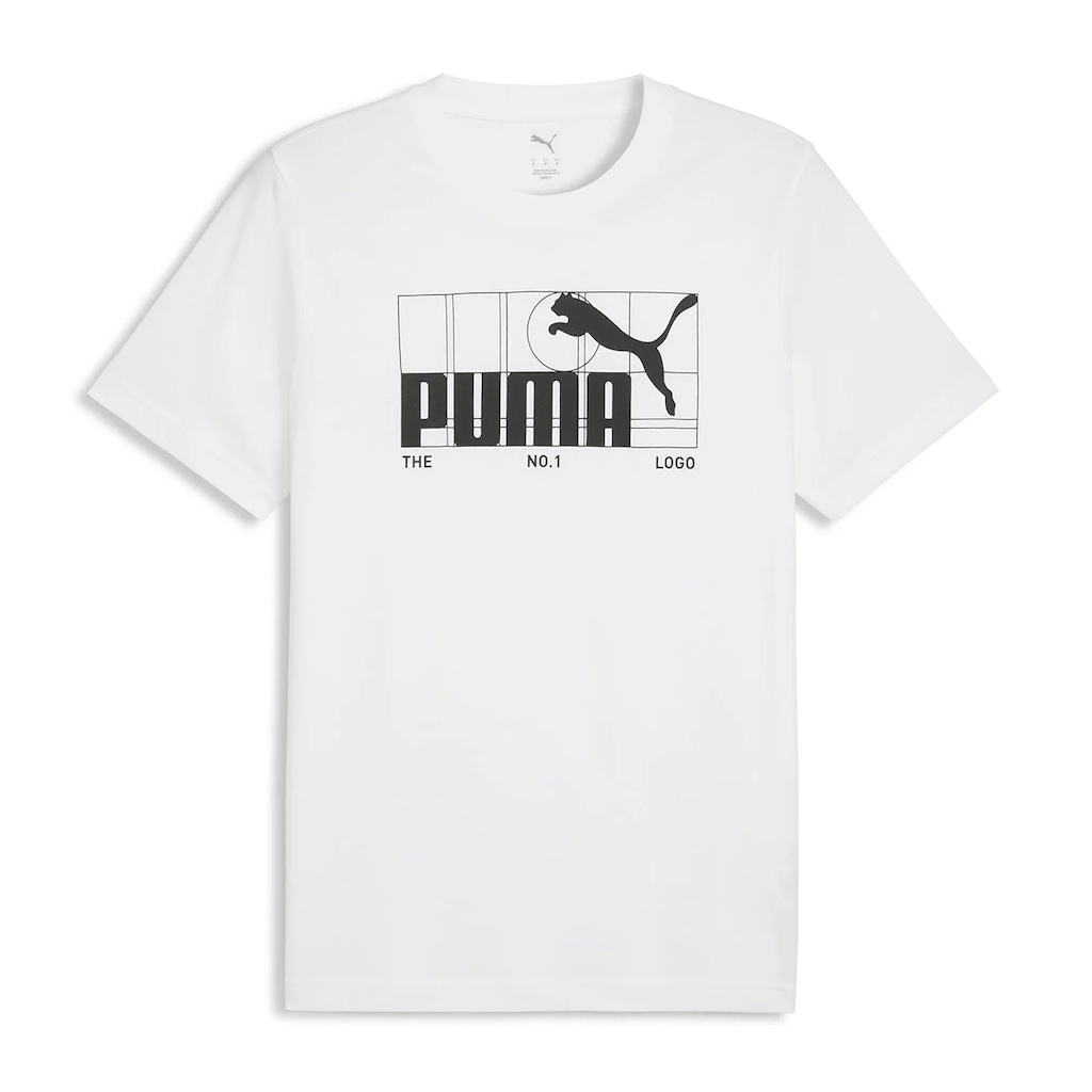 Camiseta Puma Graphic No.1 Logo Tee Masculina