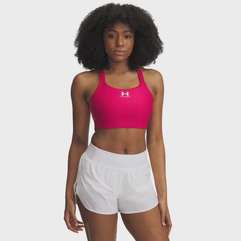 Top de Treino Under Armour HeatGeat High Feminino