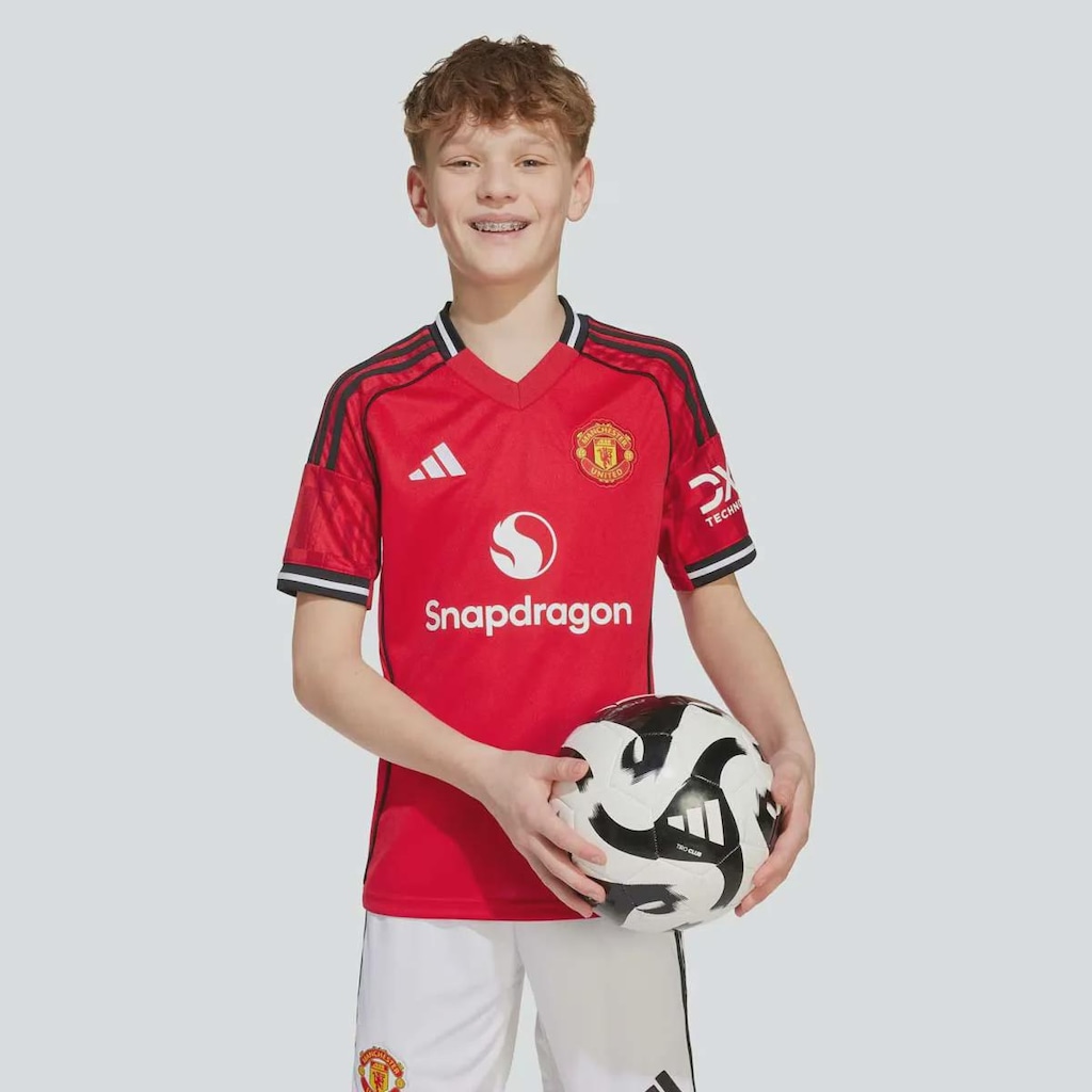 Imagem 2 do produto Camisa Manchester United Home 2026 adidas Infantil