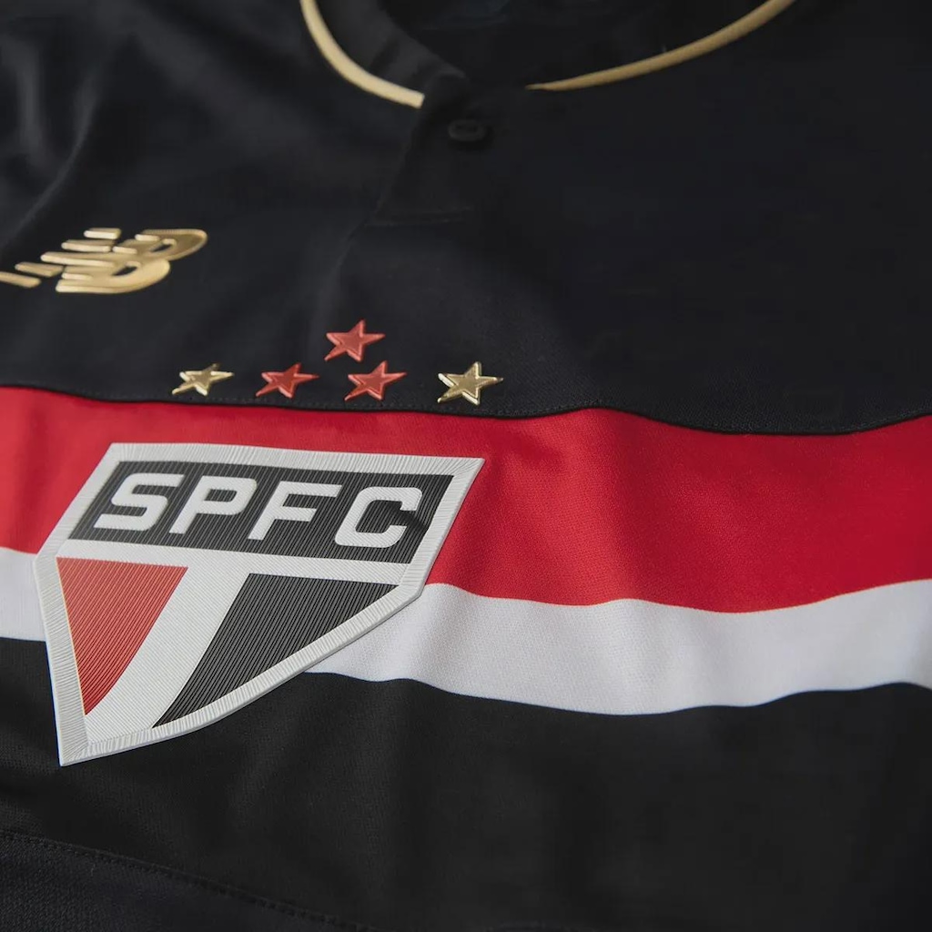 Imagem 4 do produto Camisa do São Paulo III 2025 ML Jogador New Balance Masculina