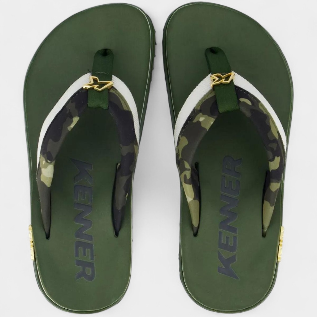 Sandália Kenner Kivah Colors Camuflagem Masculina