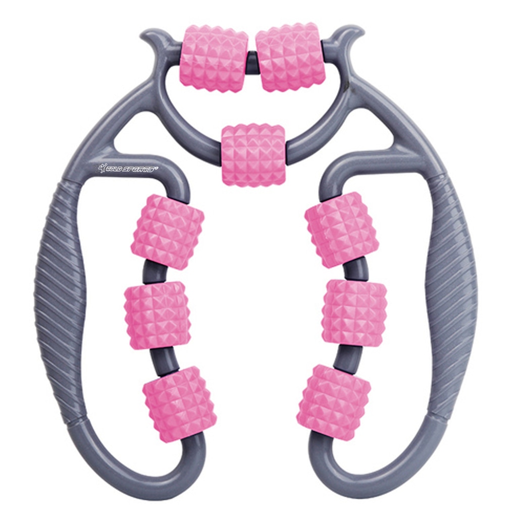 Arco Massageador Muscular Gold Sports Diamond Relaxante - Telescopico para Celulite