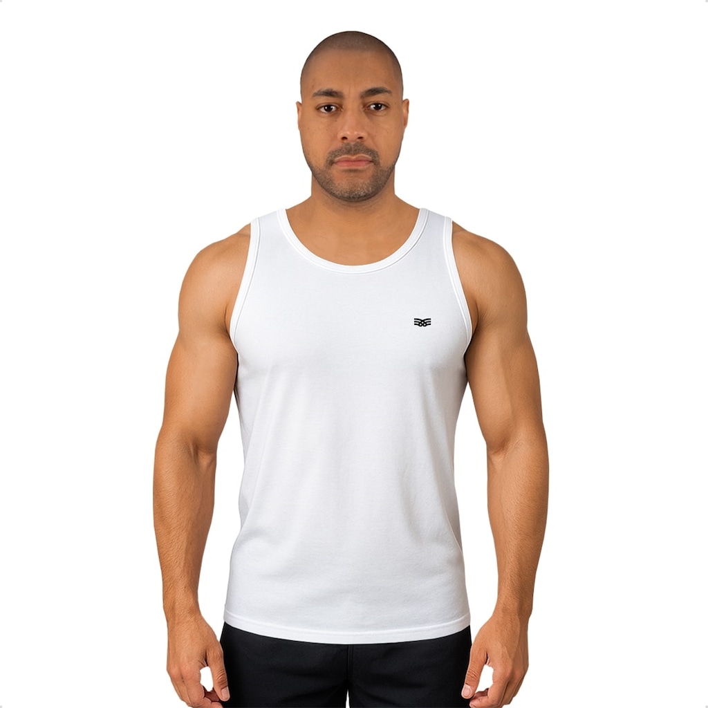 Camiseta Regata Color Sports Dry Basic Treino Masculina