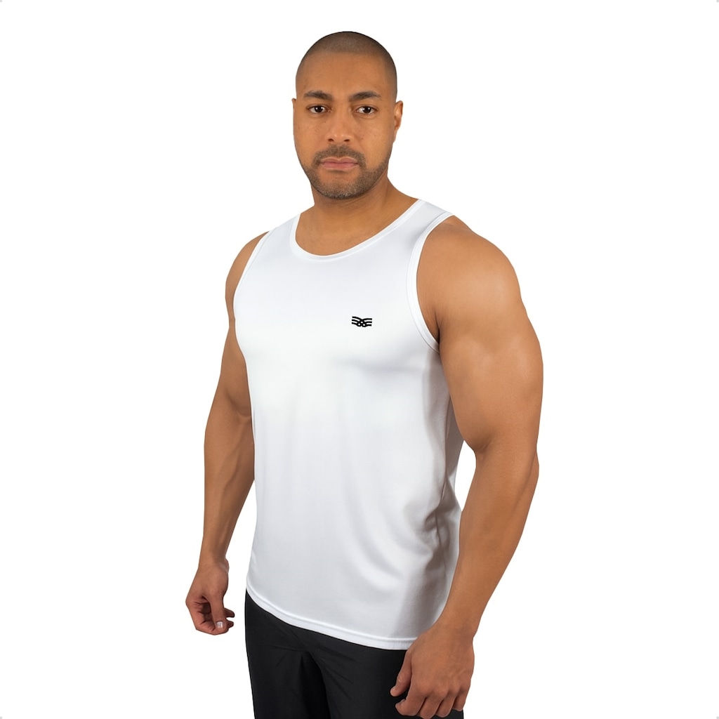 Imagem 3 do produto Camiseta Regata Color Sports Dry Basic Treino Masculina