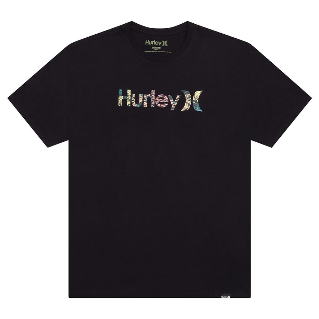 Camiseta Hurley O&O Floral SM26 Masculina