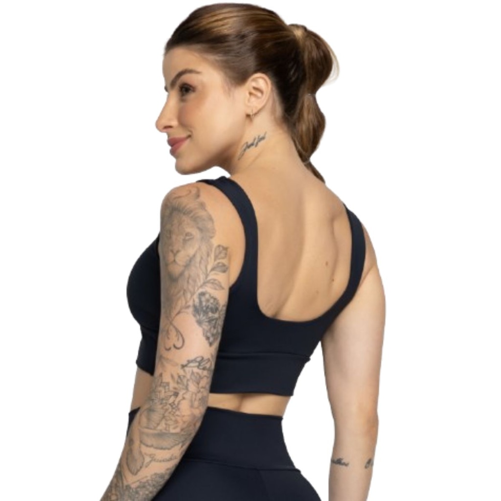 Imagem 3 do produto Top Smart Alça Grossa Vekyo - Moda Fitness - Feminino