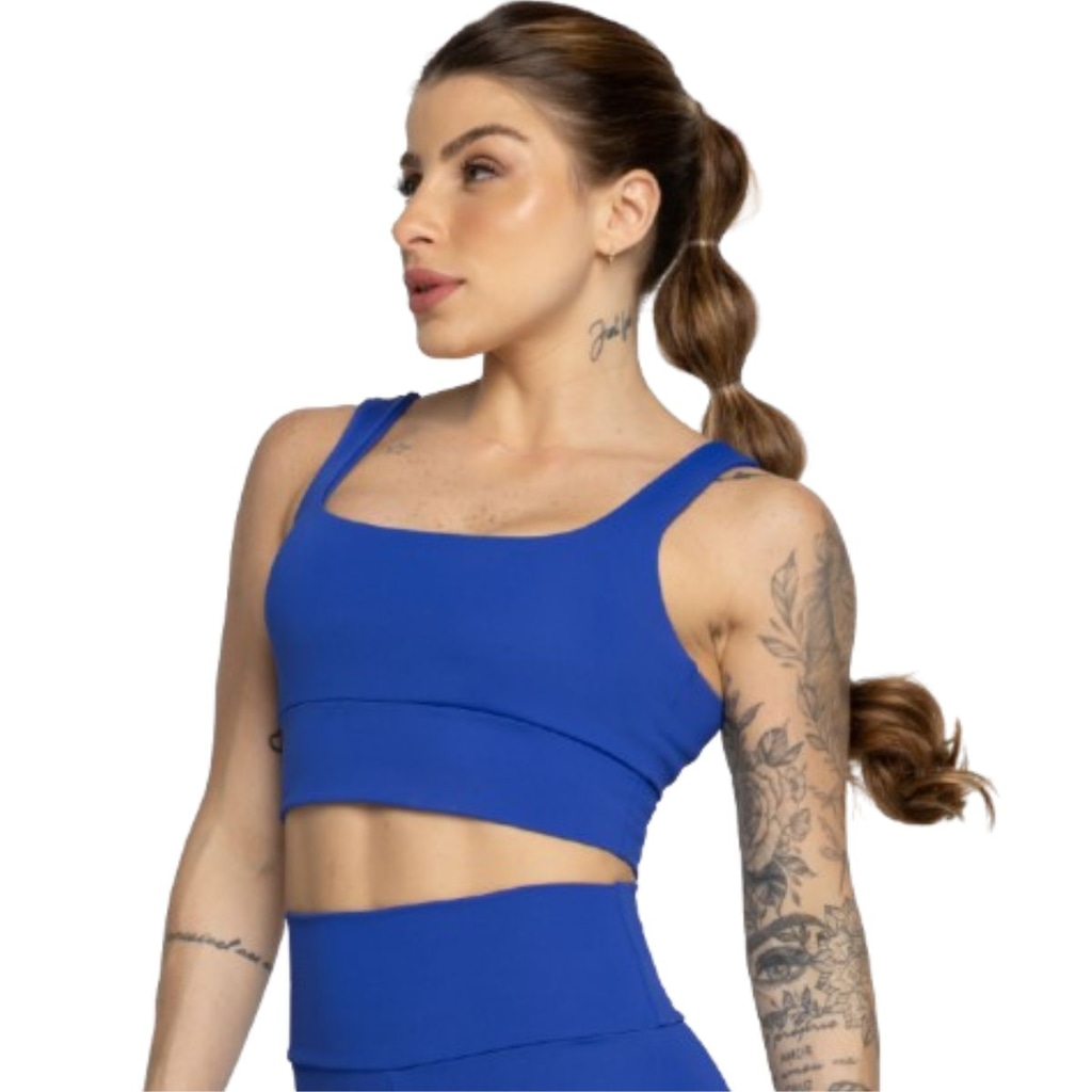 Imagem 2 do produto Top Smart Alça Grossa Vekyo - Moda Fitness - Feminino