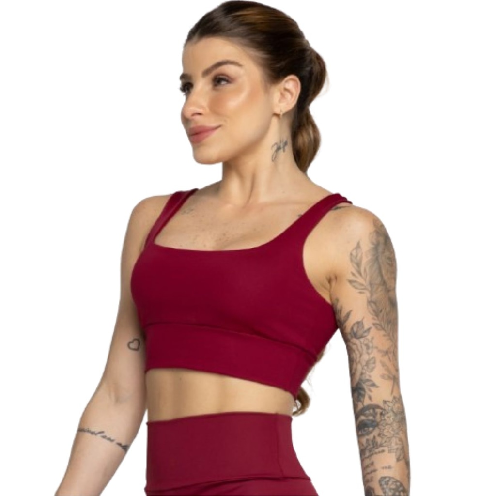 Imagem 2 do produto Top Smart Alça Grossa Vekyo - Moda Fitness - Feminino