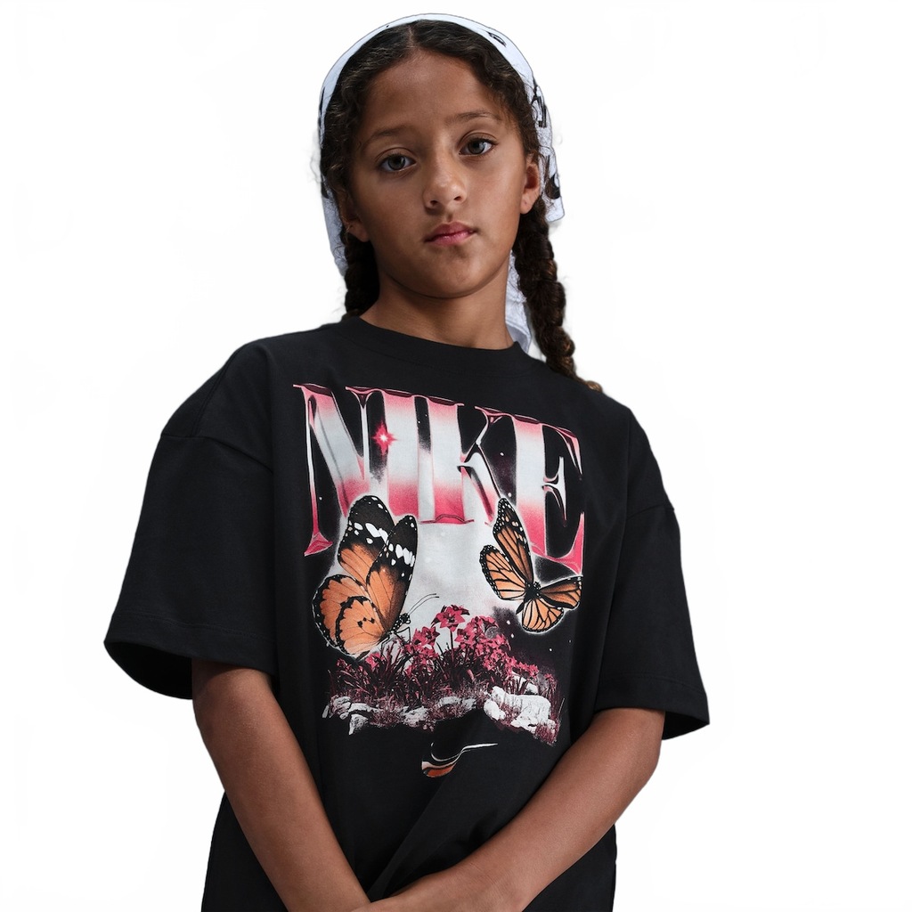 Camiseta Nike Sportswear Butterfly Oversized Infantil