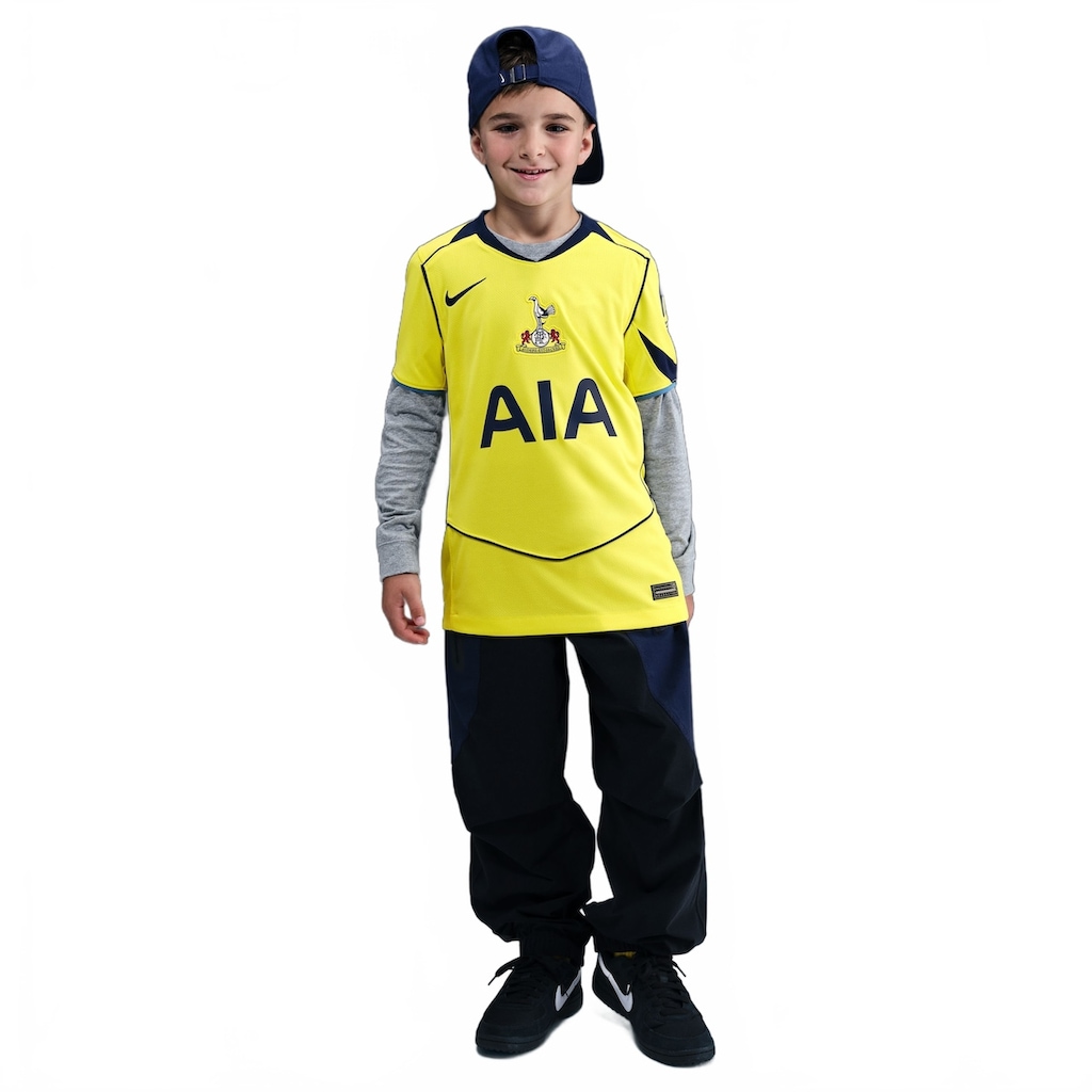 Camisa Tottenham Nike Total 90 III 2025/26 Torcedor Pro Infantil