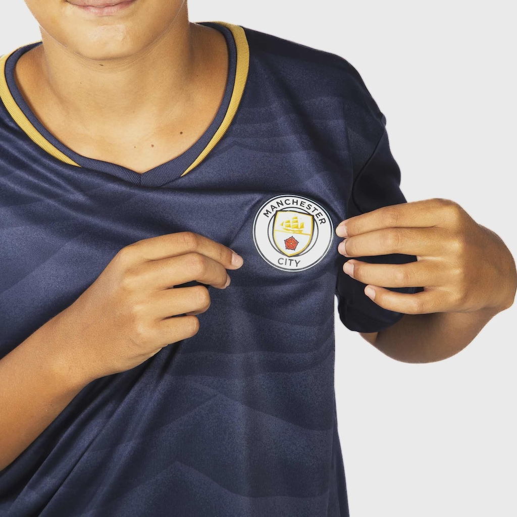 Imagem 5 do produto Camiseta Braziline Manchester City Peter Infantil